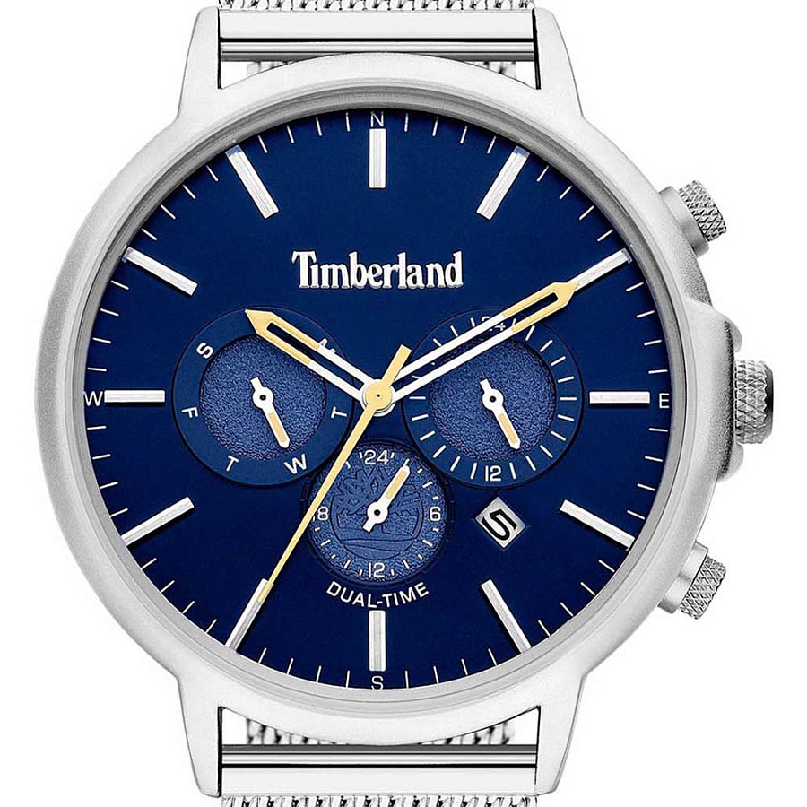 Часы Timberland Langdon TBL.15651JYS/03MM — кварцевые, сталь металл