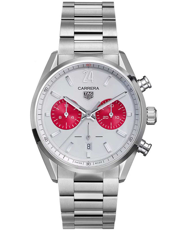 Часы TAG Heuer Carrera CBN201M.EA0016 — мужские, серебристый