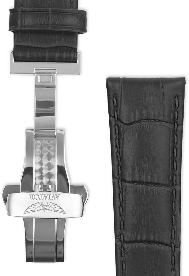 Часы Aviator Douglas Day-Date V.3.44.0.403.4 — металл сталь, Швейцария