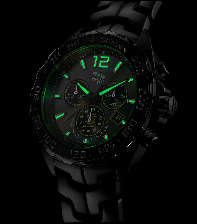 Часы TAG Heuer Formula 1 Senna Special Edition CAZ101AF.BA0637 — артикул CAZ101AF.BA0637