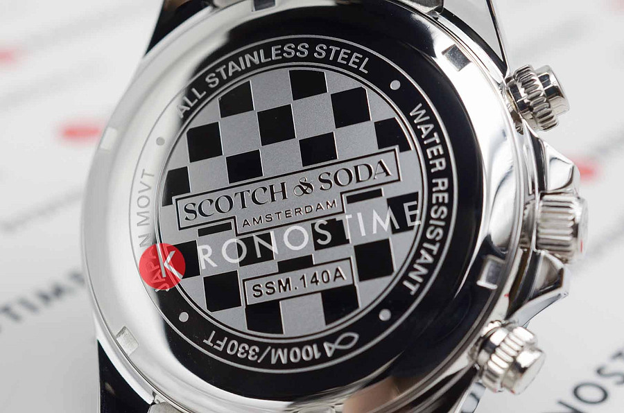 Часы Scotch&Soda SSM.140A — мужские, нержавеющая сталь
