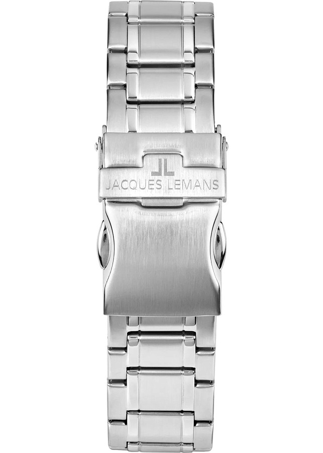 Часы Jacques Lemans Automatic 1-2210F — мужские, нержавеющая сталь