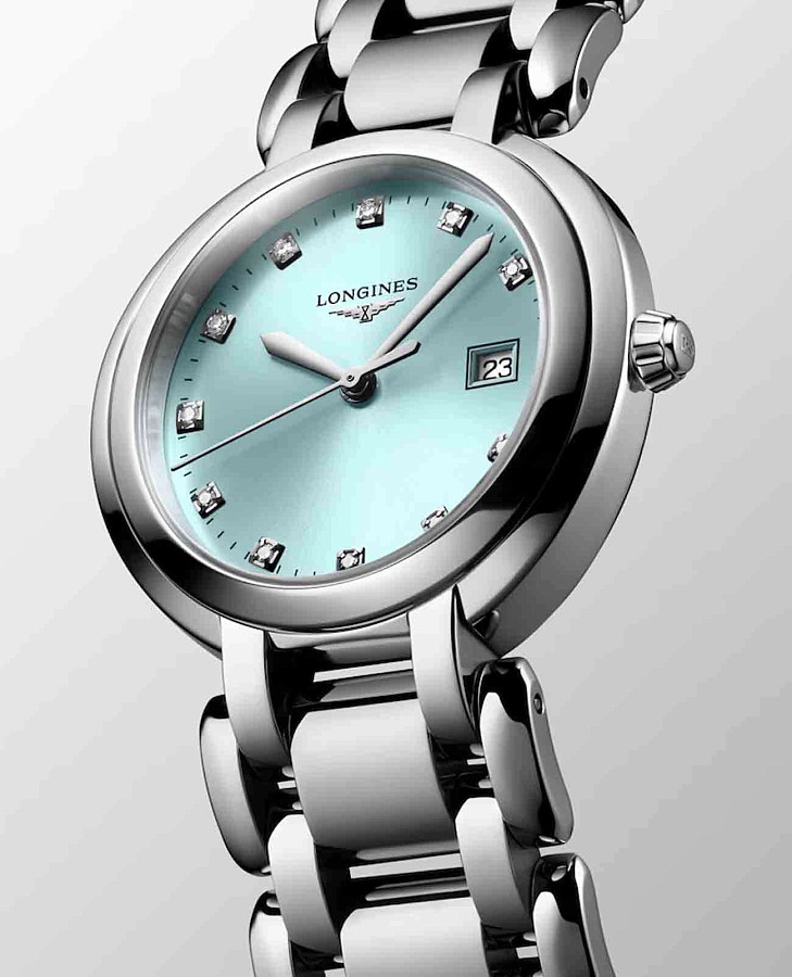 Часы Longines PrimaLuna L8.122.4.90.6 — женские, серебристый