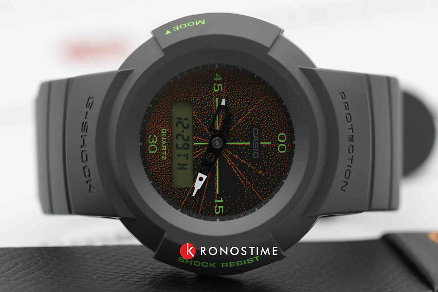 Часы Casio G-Shock AW-500MNT-1ADR (AW-500MNT-1A) — пластик, мужские