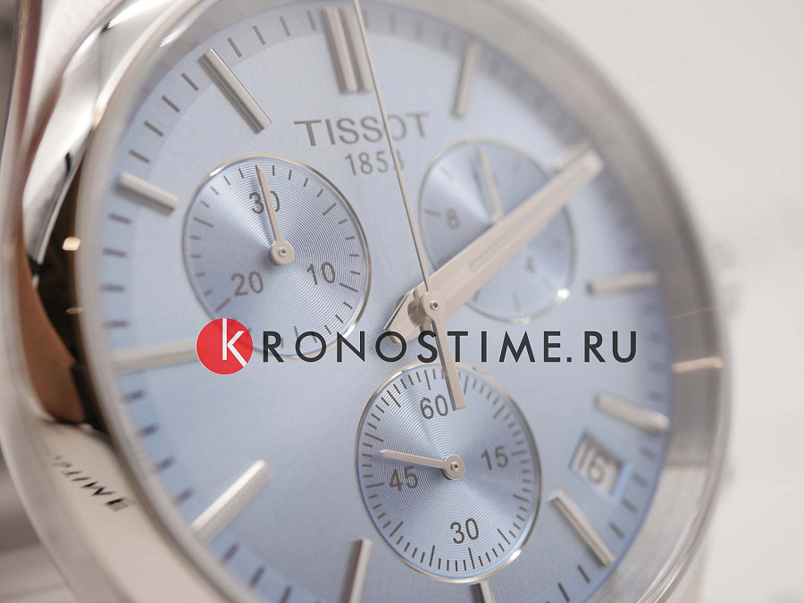 Часы Tissot PR 100 Chronograph T150.417.11.351.00 — мужские, нержавеющая сталь