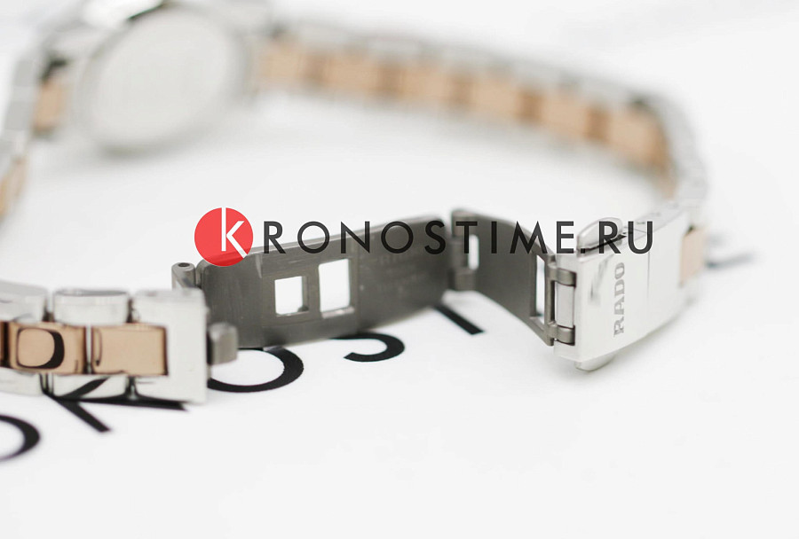 Часы Rado Coupole Classic Diamonds R22890942 — женские, сталь + ceramos™