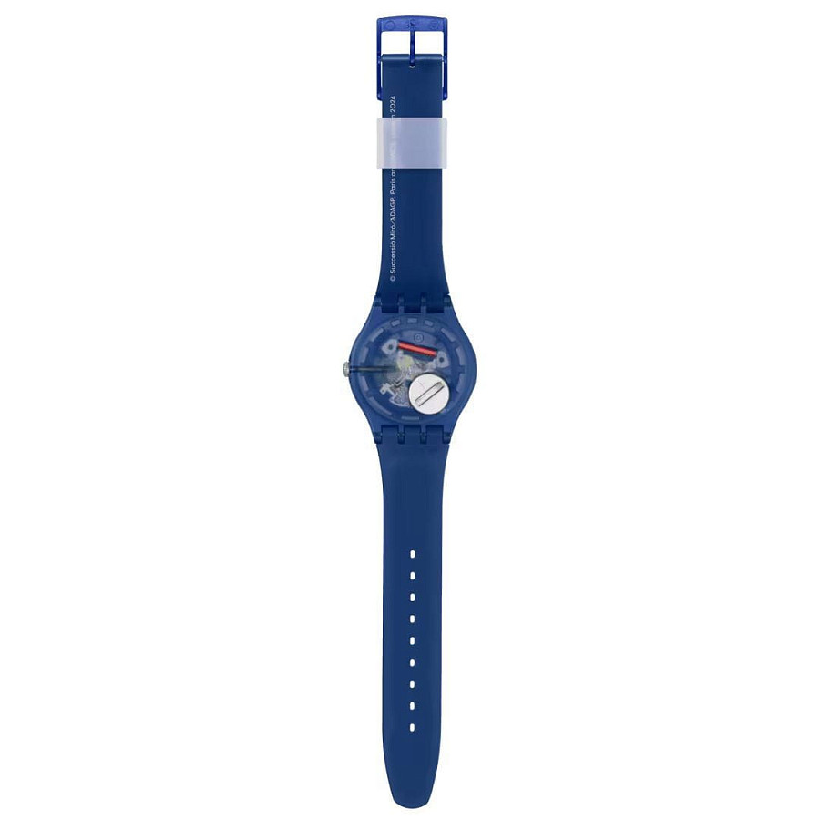 Часы Swatch New Gent Biosourced SO29Z136 — силикон, мужские