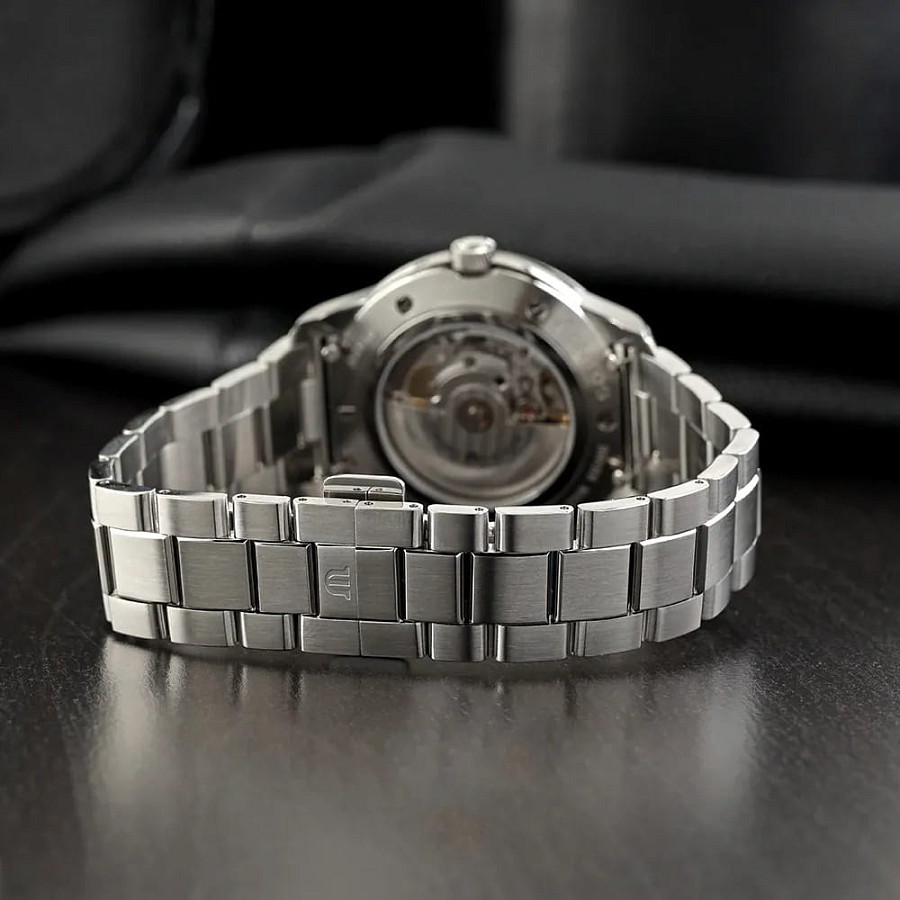 Часы Maurice Lacroix Pontos Day Date PT6358-SS002-431-1 — сталь металл, Швейцария