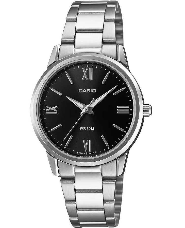Часы Casio Collection Standard LTP-1303DD-1A — женские, черный