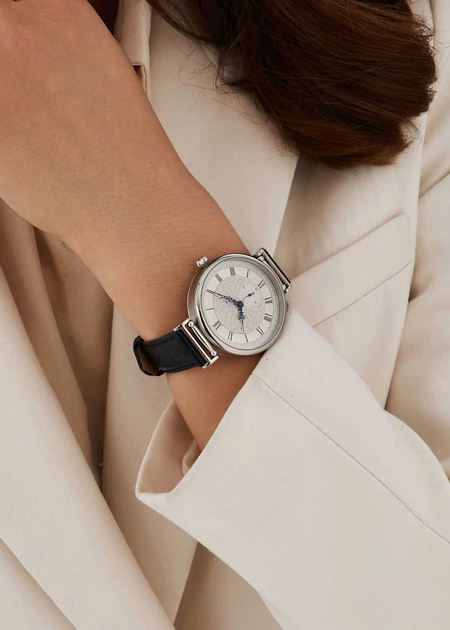 Часы Михаил Москвин Elegance 1234L-2 — кварцевые, металл сталь