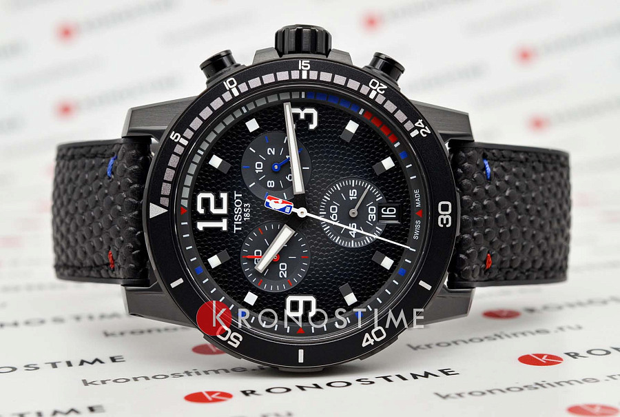 Часы Tissot Supersport Nba Special Edition T125.617.37.067.00 — черный, металл сталь