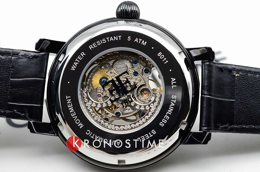 Часы Earnshaw ES-8011-08 — мужские, кожаный