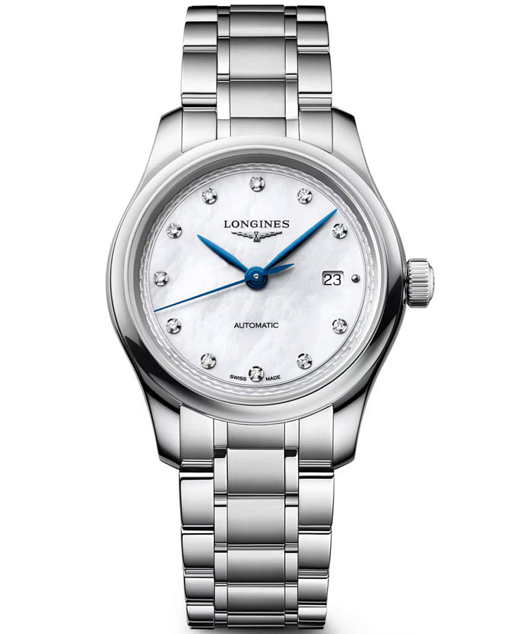 Часы Longines Master Collection L2.449.4.87.6 — женские, серебристый