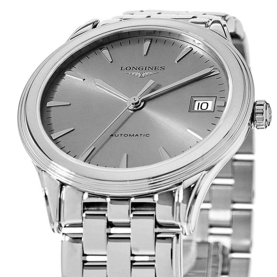 Часы Longines Flagship L4.774.4.72.6 — механические, металл сталь