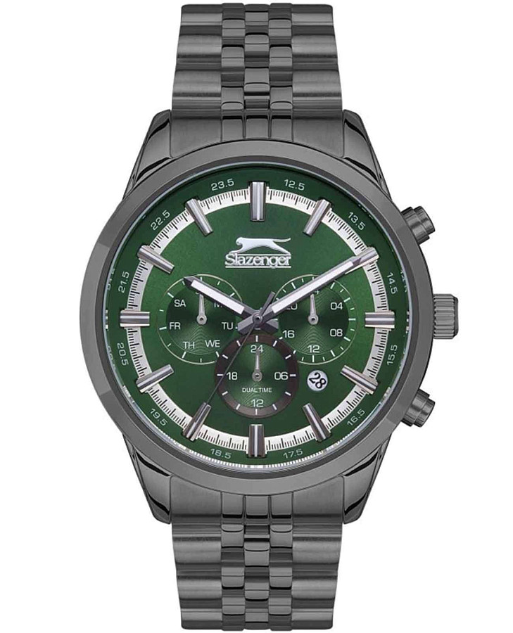 Часы Slazenger SL.09.2131.2.04 — мужские, зеленый
