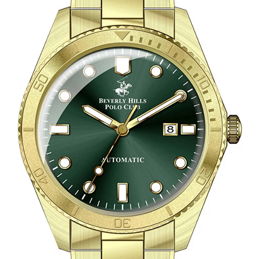 Часы Beverly Hills Polo Club BP3576X.170 — механические, сталь металл