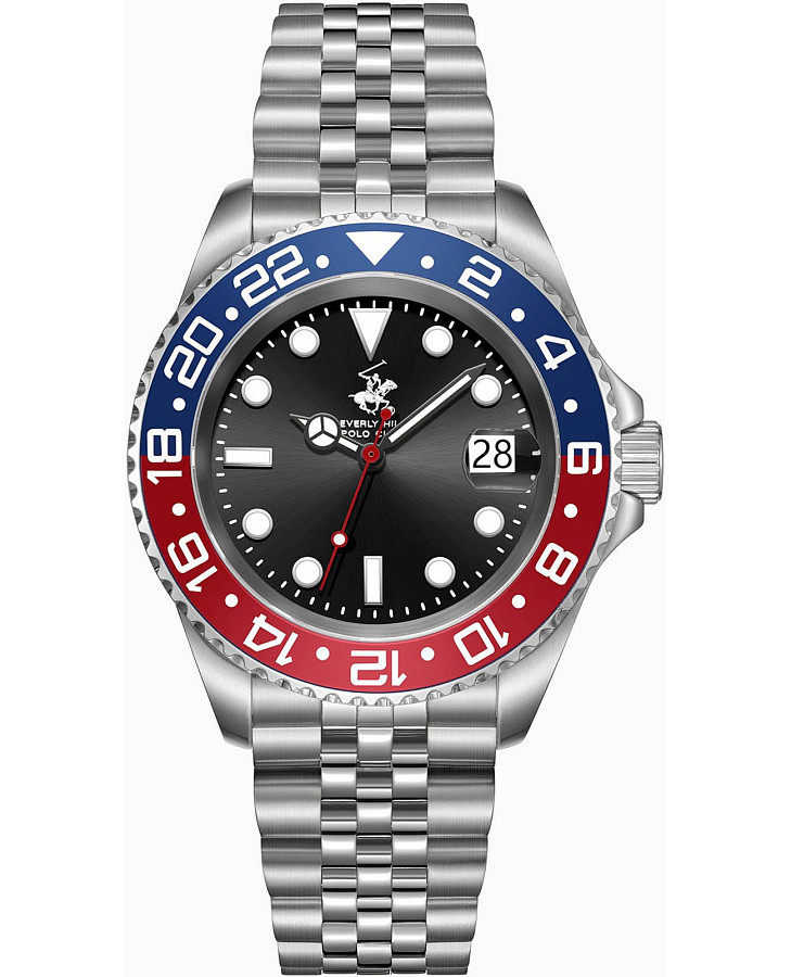 Часы Beverly Hills Polo Club BP3641X.358 — мужские, зеленый