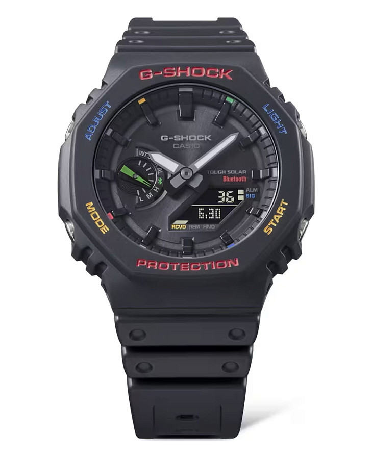 Часы Casio G-Shock GA-B2100FC-1ADR (GA-B2100FC-1A) — полимер, мужские