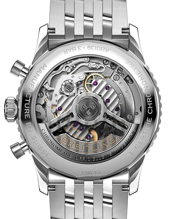 Часы Breitling Navitimer B01 Chronograph 41 AB0139241C2A1 — нержавеющая сталь, мужские