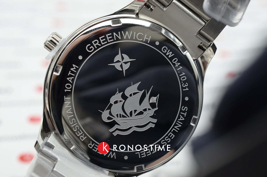 Часы Greenwich Helm GW 041.10.31 — Англия, кварцевые