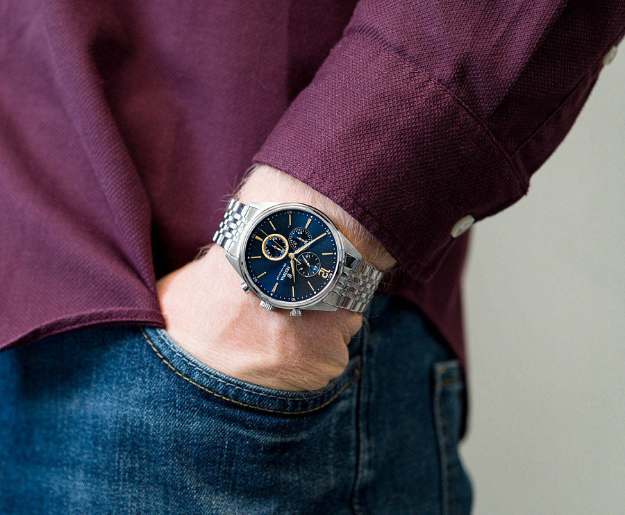 Часы Festina Timeless Chrono F20285/3 — кварцевые, сталь металл