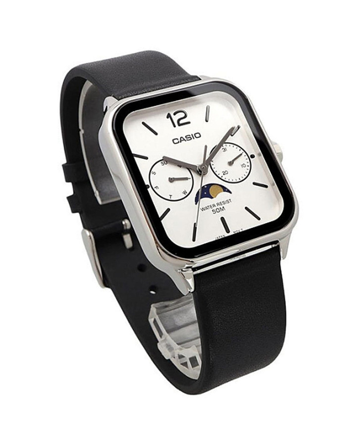 Часы Casio Collection MTP-M305L-7A — мужские, кожаный