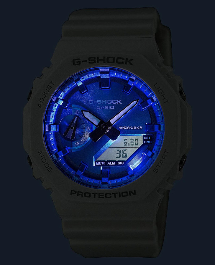 Часы Casio G-Shock GA-2100WS-7ADR (GA-2100WS-7A) — артикул GA-2100WS-7A