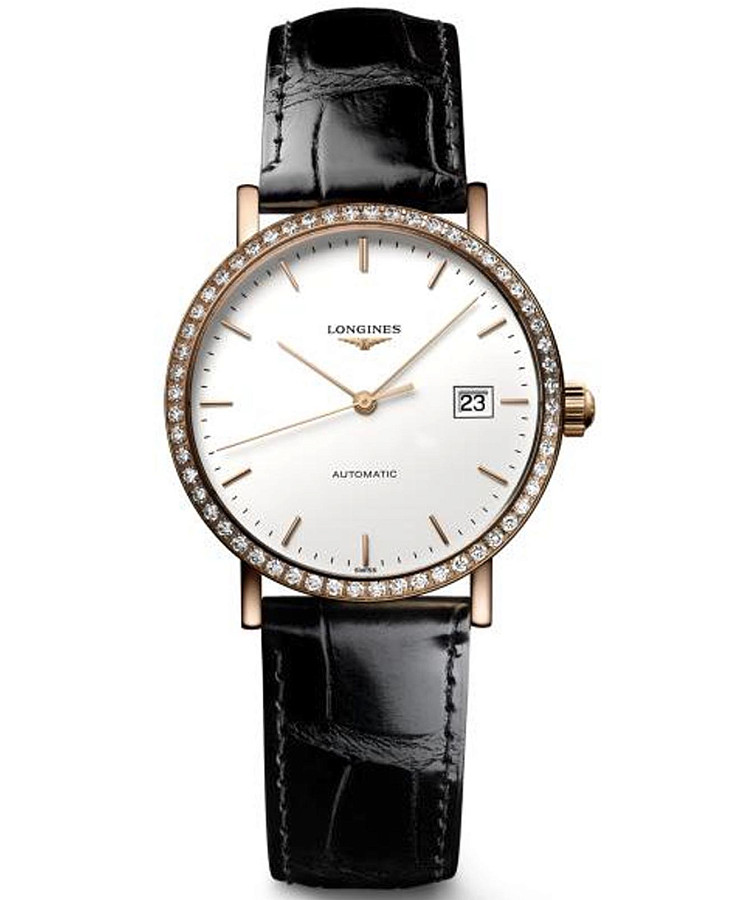 Часы Longines Elegant Collection L4.378.9.12.4 — женские, белый