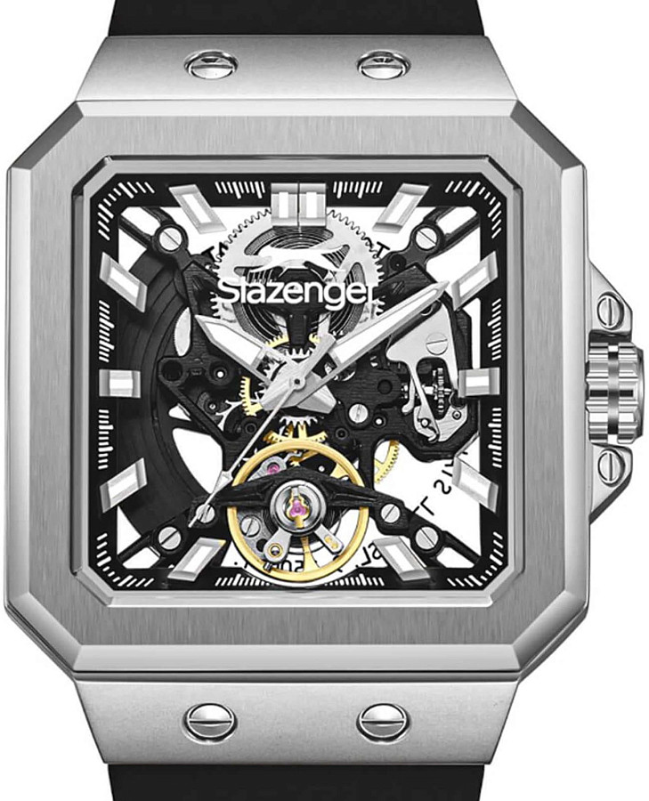 Часы Slazenger SL.09.2500.1.01 — механические, металл сталь