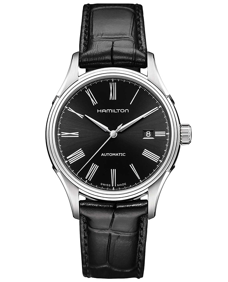 Часы Hamilton American Classic Valiant Auto H39515734 — мужские, черный