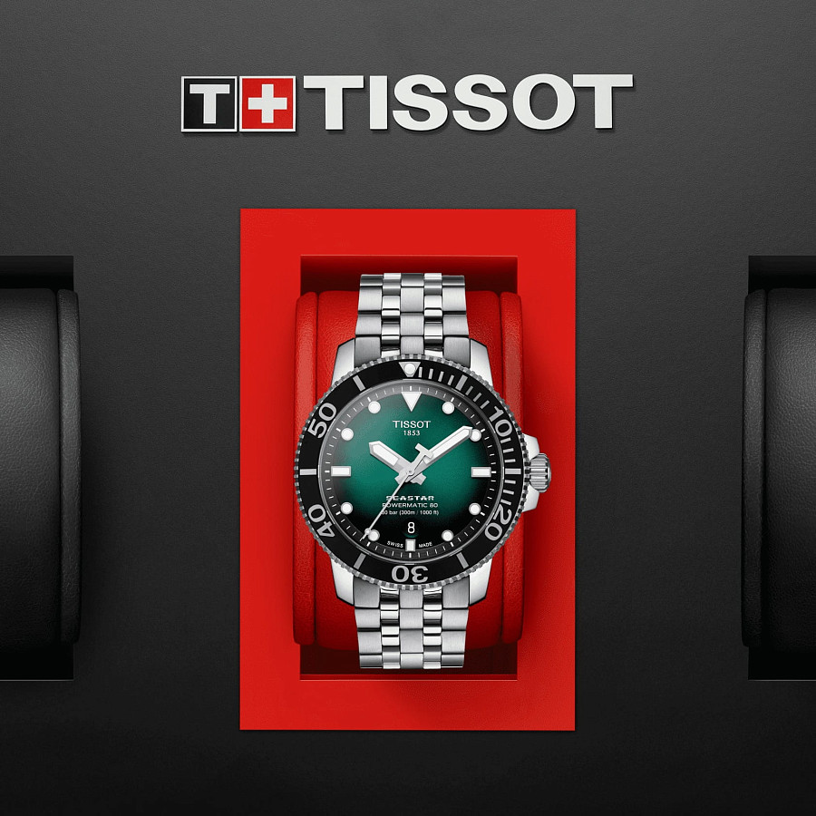 Часы Tissot Seastar 1000 Powermatic 80 T120.407.11.091.01 — артикул T1204071109101