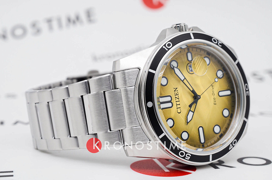 Часы Citizen Eco-Drive AW1816-89X — металл сталь, Япония