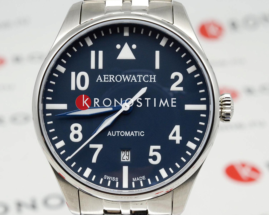 Часы Aerowatch 60996 AA04 M — металл сталь, Швейцария