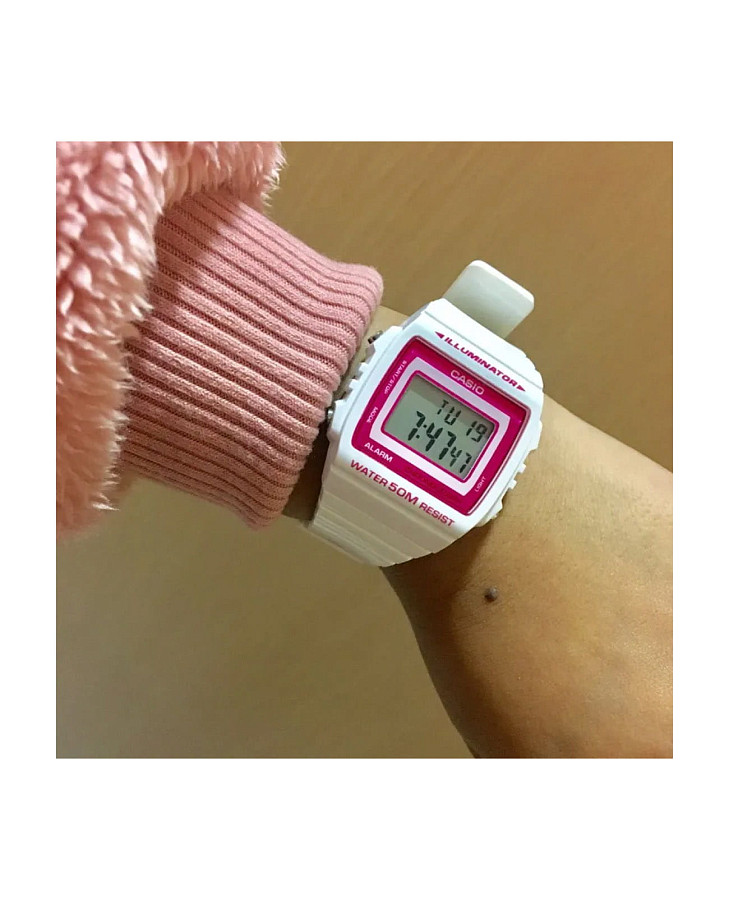 Часы Casio Collection W-215H-7A2 — кварцевые, пластик