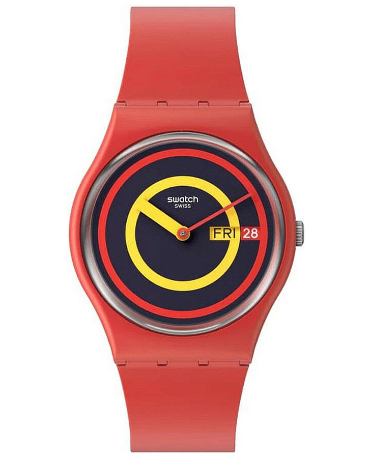 Часы Swatch Gent Biosourced Standard SO28R702 — женские, цветной