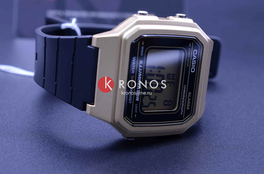 Часы Casio Collection W-217HM-9A — кварцевые, Япония, мужские
