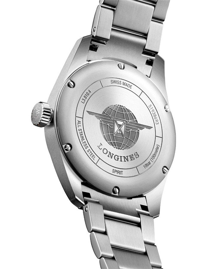 Часы Longines Spirit L3.810.4.93.6 — механические, сталь