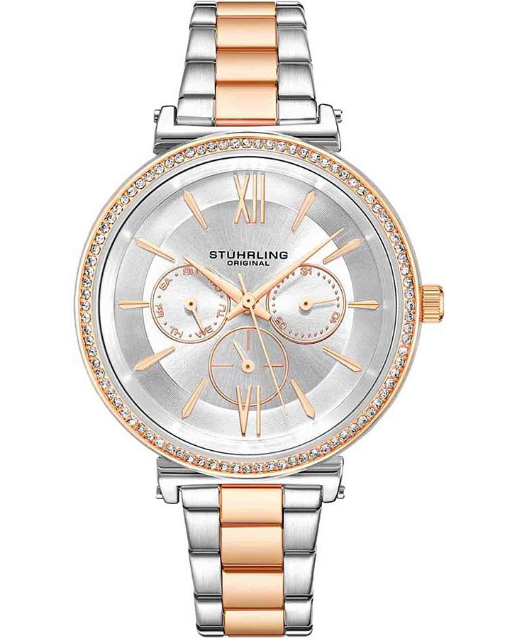 Часы Stuhrling Aria 3908.3 — женские, серебристый