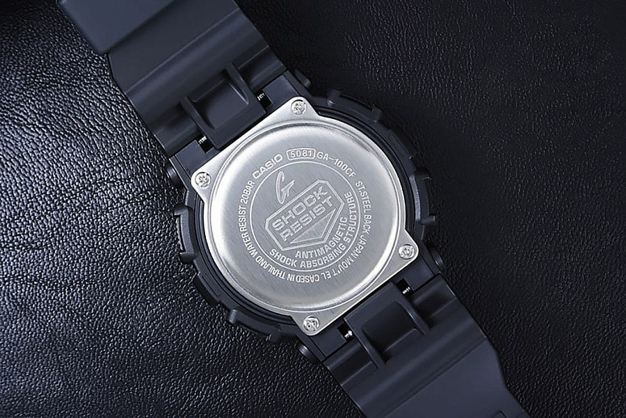 Часы Casio G-Shock GA-100CF-1A9 — мужские, черный