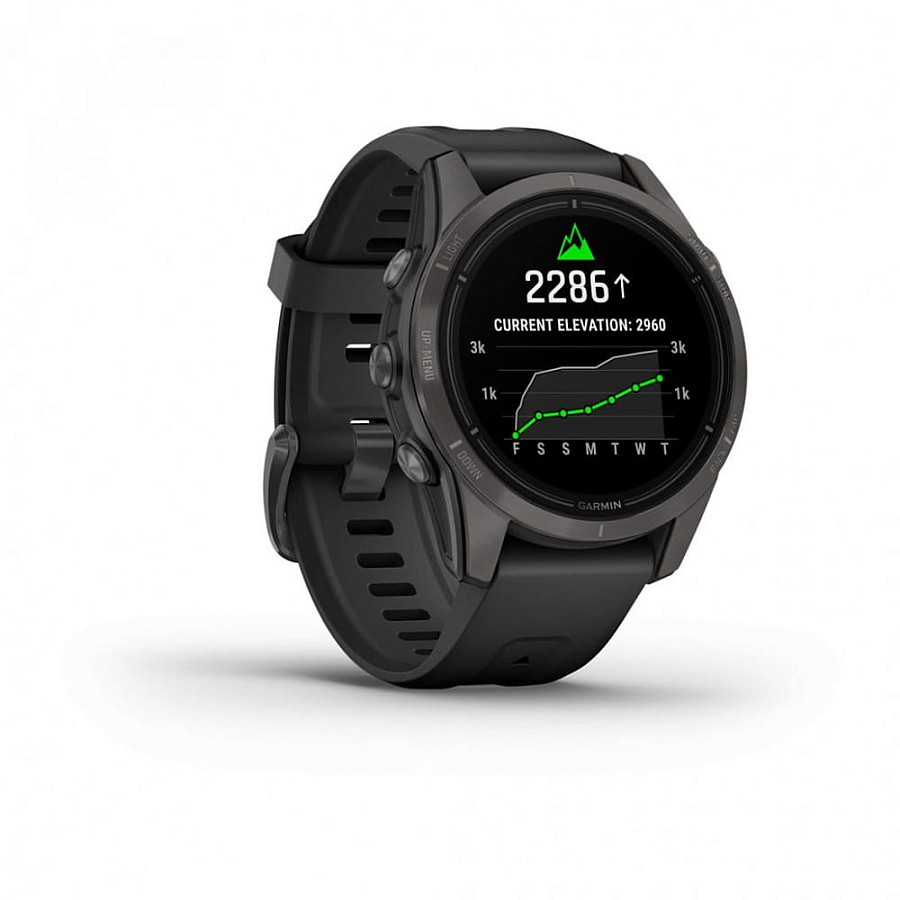 Часы Garmin Epix Pro (Gen 2) Sapphire Edition 010-02802-15 — мужские, силикон
