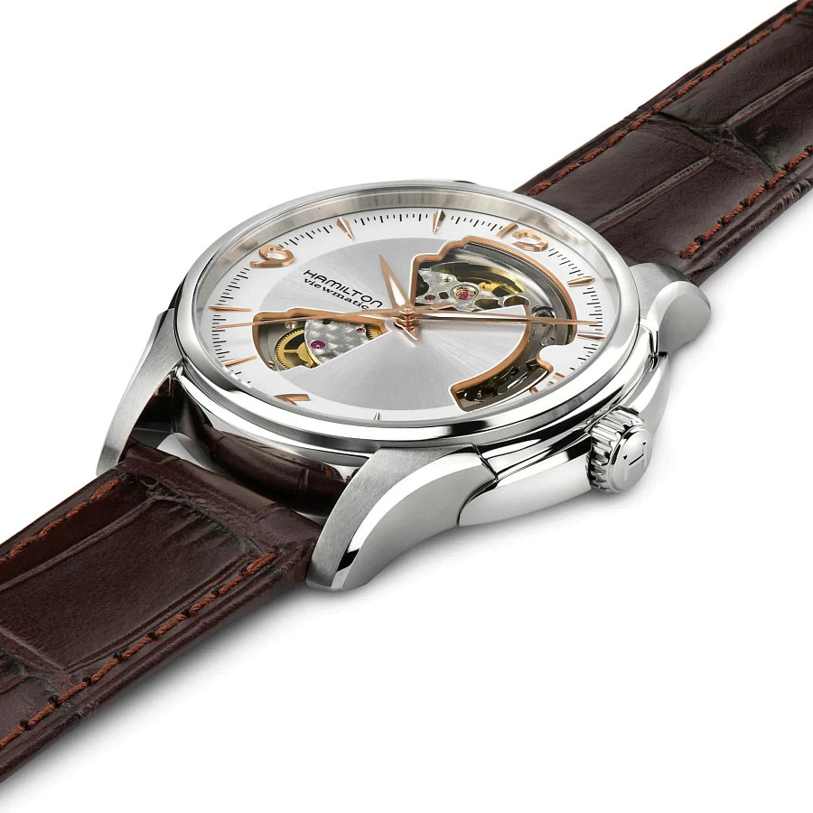Часы Hamilton Jazzmaster Open Heart Auto H32565521 — механические, сталь