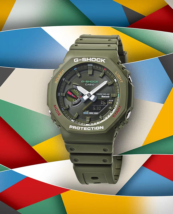 Часы Casio G-Shock GA-B2100FC-3ADR (GA-B2100FC-3A) — артикул GA-B2100FC-3A