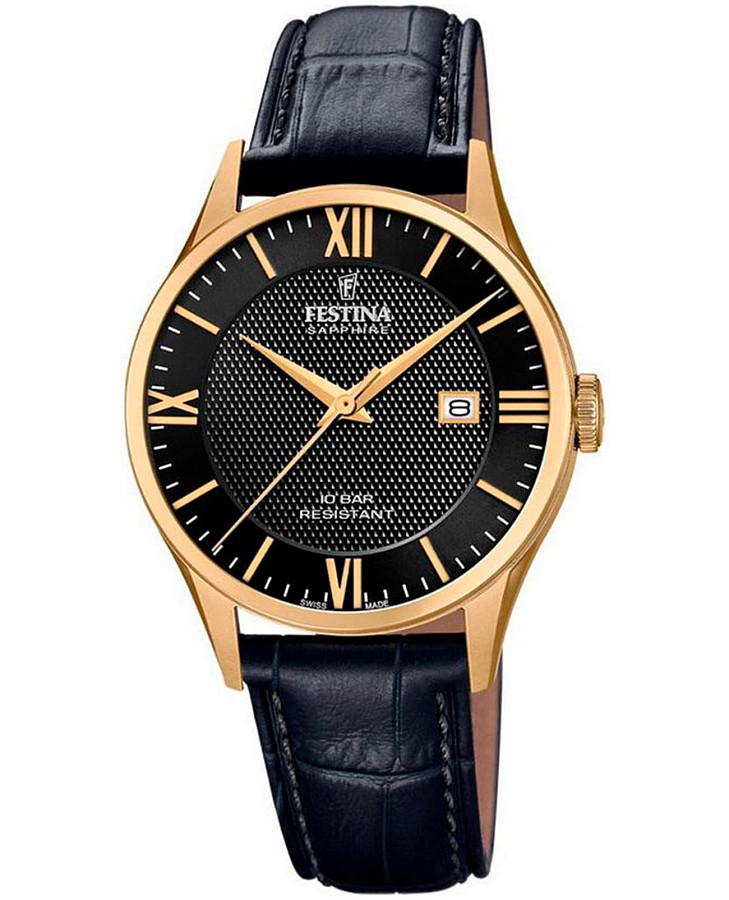 Часы Festina Classics F20010/4 — мужские, черный