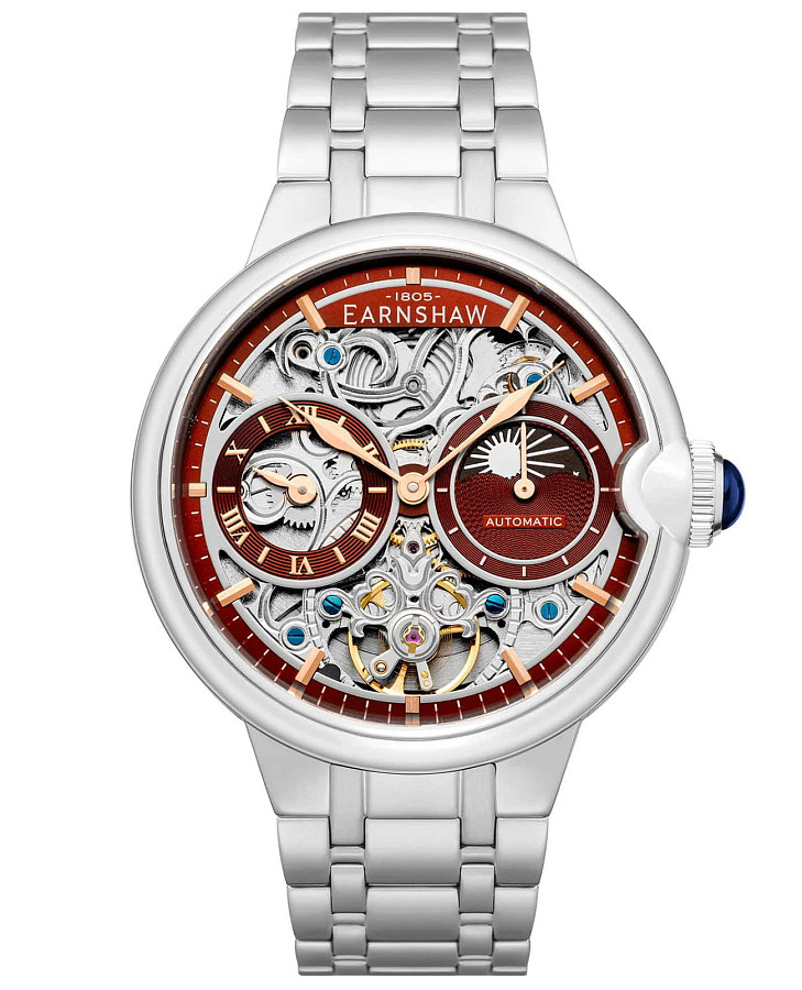 Часы Earnshaw Barallier ES-8242-88 — мужские, красный