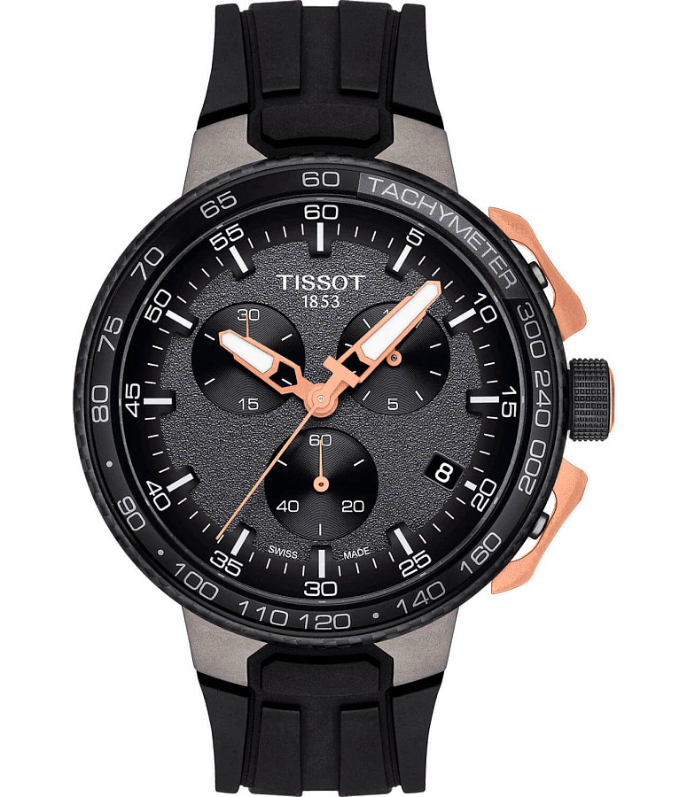 Часы Tissot T-Race Cycling T111.417.37.441.07 — мужские, черный