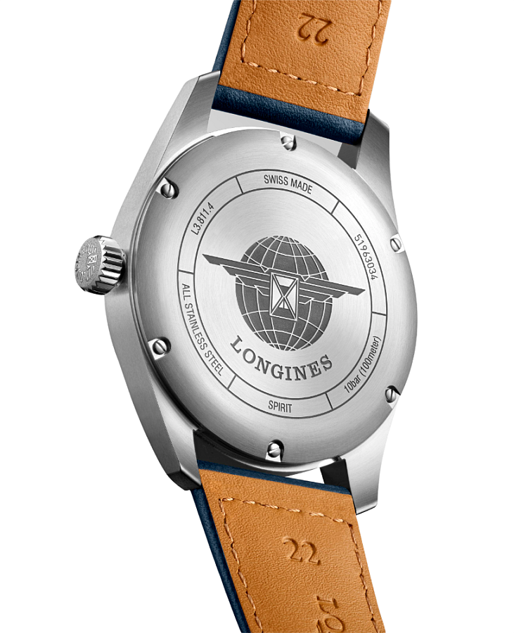 Часы Longines Spirit L3.811.4.93.0 — механические, сталь