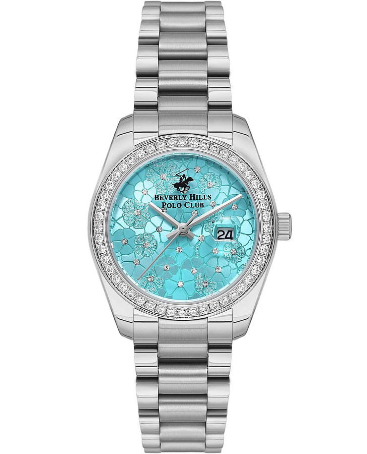 Часы Beverly Hills Polo Club BP3596C.300 — женские, бирюзовый