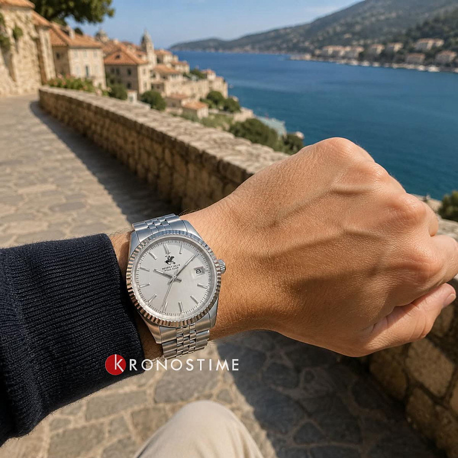 Часы Beverly Hills Polo Club BP3911X.330 — кварцевые, сталь металл