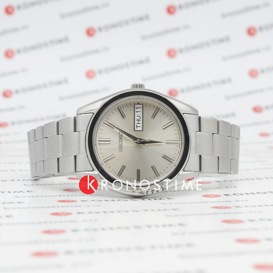 Часы Seiko Spirit SBTH007 — кварцевые, металл сталь