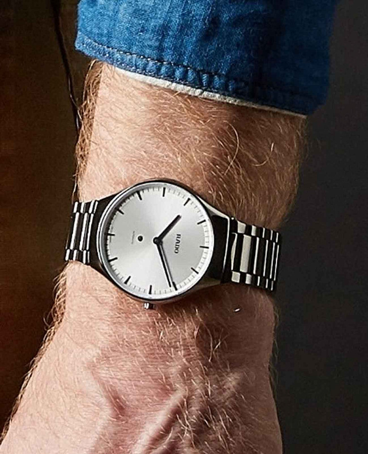 Часы Rado True Thinline R27972102 — высокотехнологичная керамика, мужские